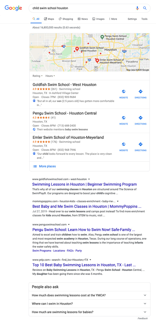 Customizable Location Pages